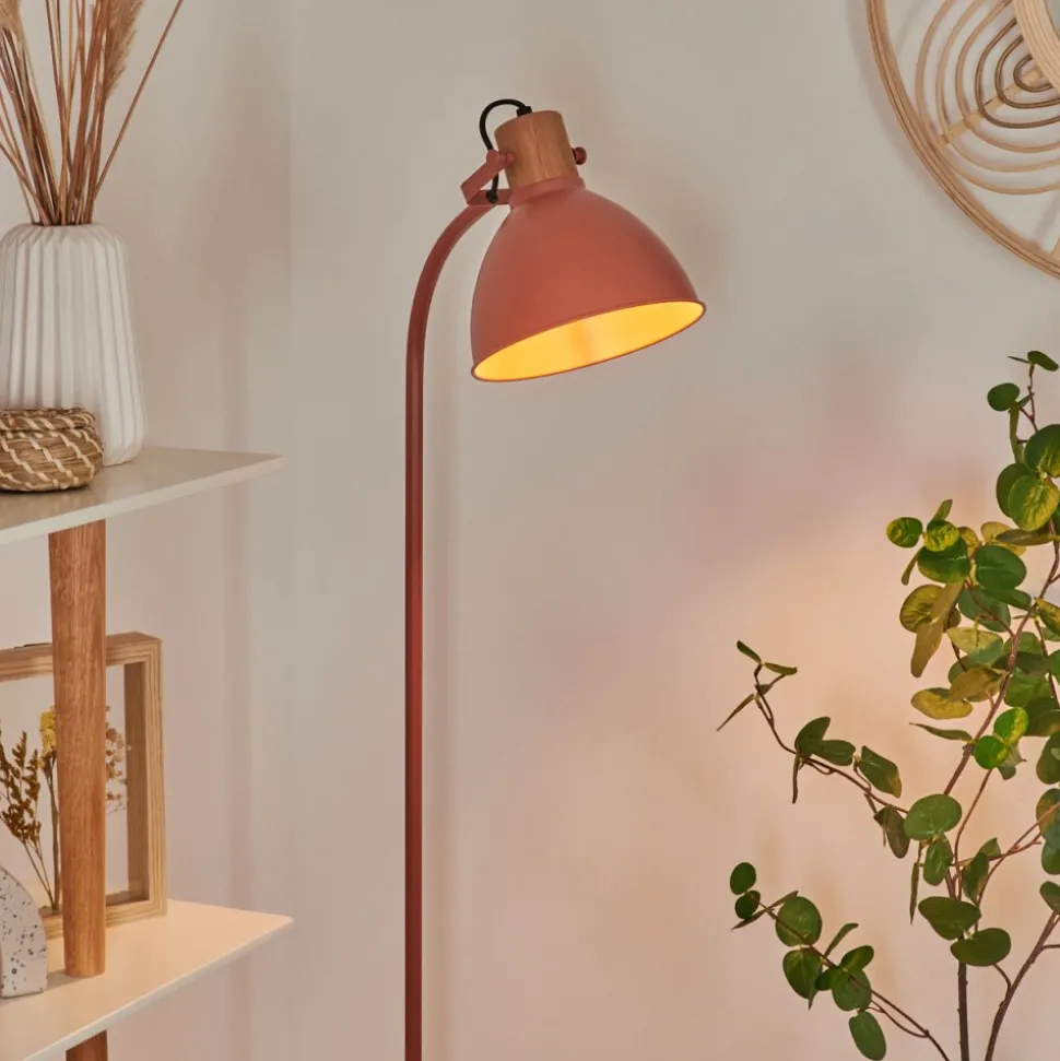 Lampadaire Chipou Rouille, 1 Lumiere