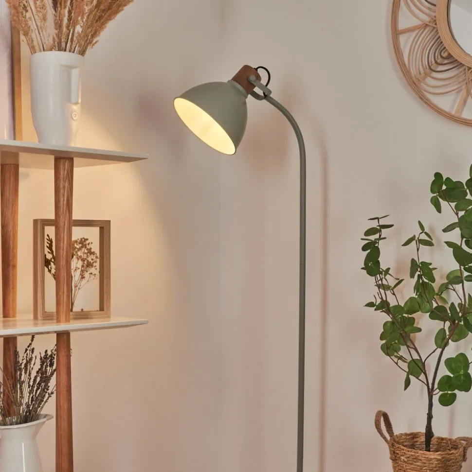 Lampadaire Chipou Vert, 1 Lumiere