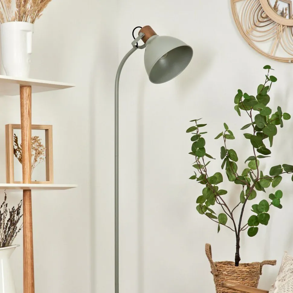 Lampadaire Chipou Vert, 1 Lumiere