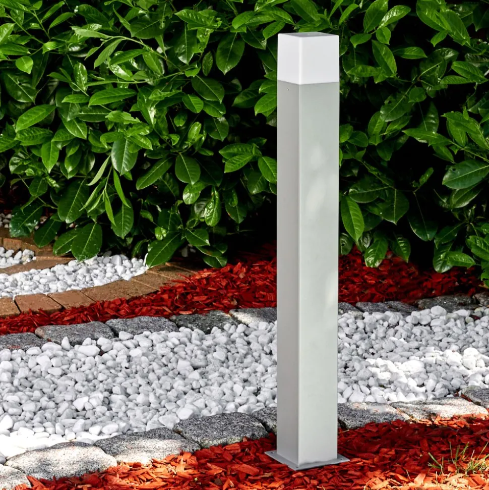 Lampadaire D'Exterieur Algier Led Gris, 1 Lumiere