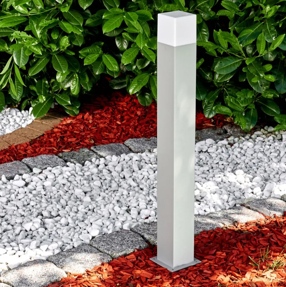 Lampadaire D'Exterieur Algier Led Gris, 1 Lumiere