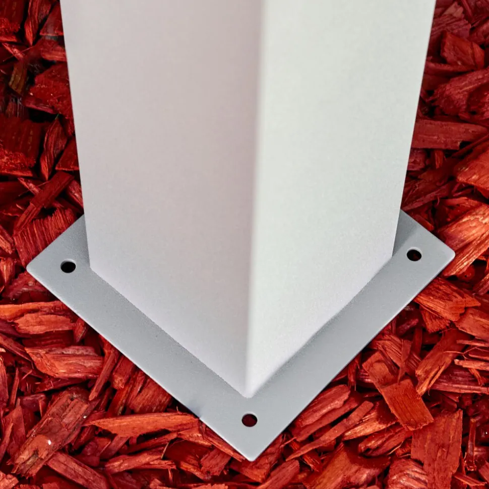 Lampadaire D'Exterieur Algier Led Gris, 1 Lumiere