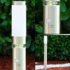 Lampadaire D'Exterieur Avize Acier Inoxydable, 1 Lumiere, Detecteur De Mouvement