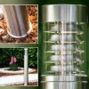 Lampadaire D'Exterieur Dakar Acier Inoxydable, 1 Lumiere