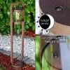 Lampadaire D'Exterieur Fulham Rouille, 1 Lumiere