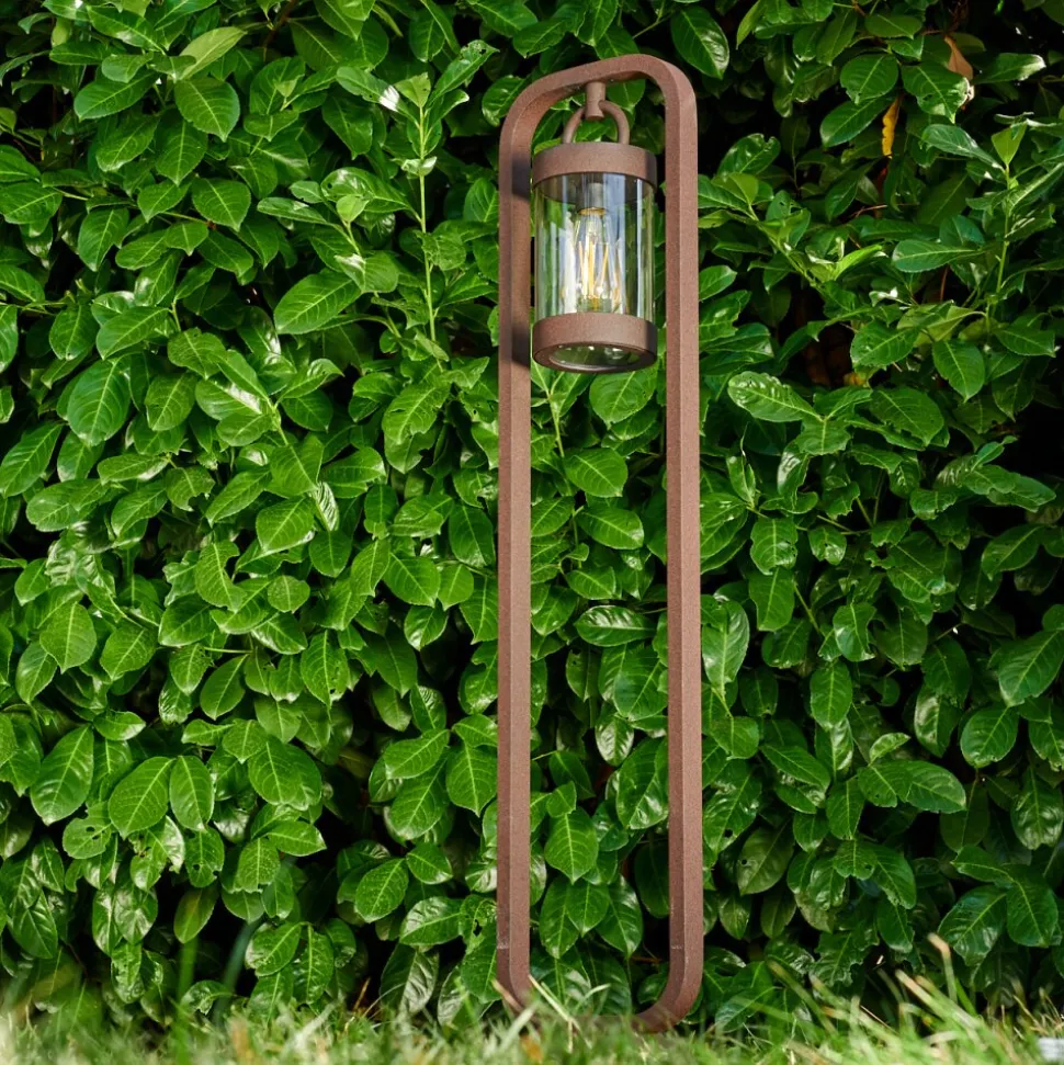 Lampadaire D'Exterieur Fulham Rouille, 1 Lumiere