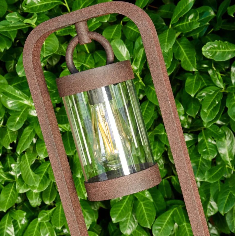 Lampadaire D'Exterieur Fulham Rouille, 1 Lumiere