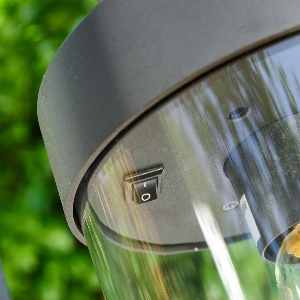 Lampadaire D'Exterieur Fulham Anthracite, 1 Lumiere