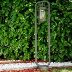 Lampadaire D'Exterieur Fulham Anthracite, 1 Lumiere