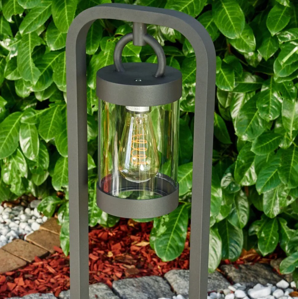 Lampadaire D'Exterieur Fulham Anthracite, 1 Lumiere