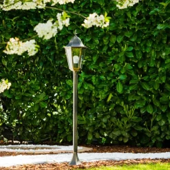 Lampadaire D'Exterieur Hongkong Bronze, Or, 1 Lumiere