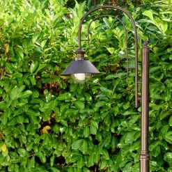 Lampadaire D'Exterieur Lohja Rouille, 1 Lumiere