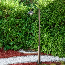 Lampadaire D'Exterieur Lohja Rouille, 1 Lumiere