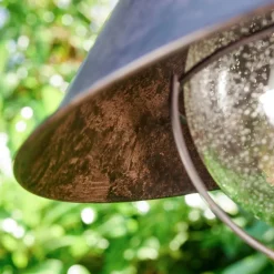 Lampadaire D'Exterieur Lohja Rouille, 1 Lumiere