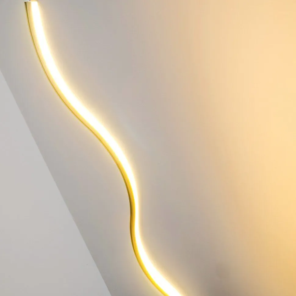Lampadaire Dillon Led Nickel Mat, 1 Lumiere
