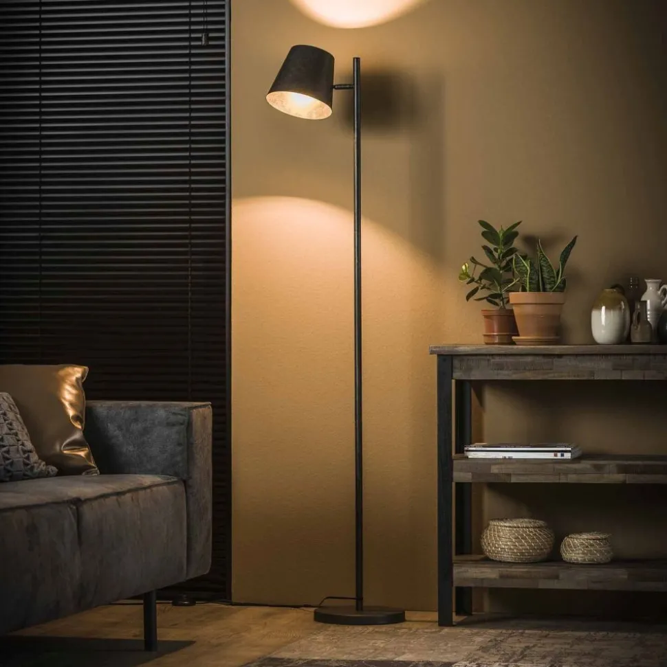 Lampadaire Dwingeloo Anthracite, 1 Lumiere