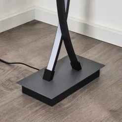Lampadaire Eaglesham Led Noir, 1 Lumiere