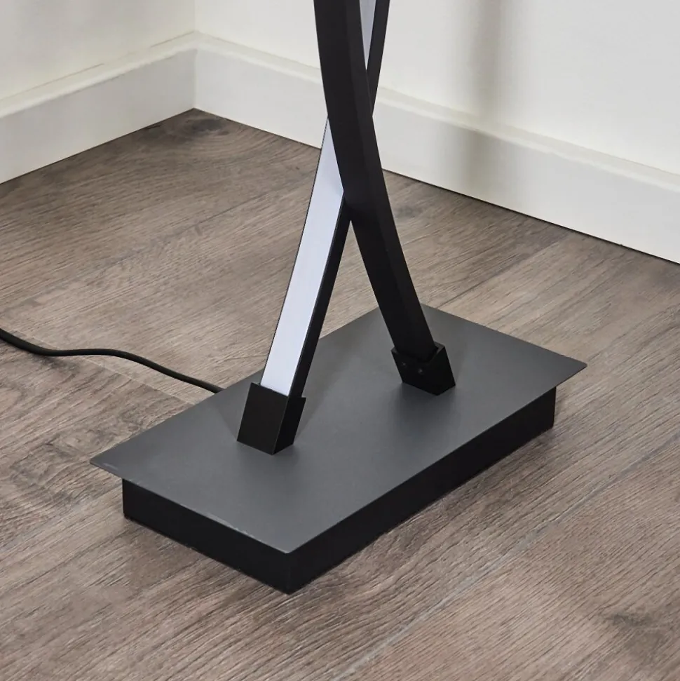 Lampadaire Eaglesham Led Noir, 1 Lumiere