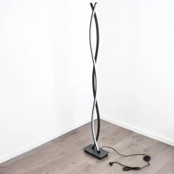 Lampadaire Eaglesham Led Noir, 1 Lumiere