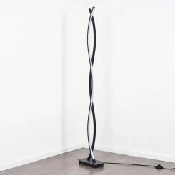 Lampadaire Eaglesham Led Noir, 1 Lumiere