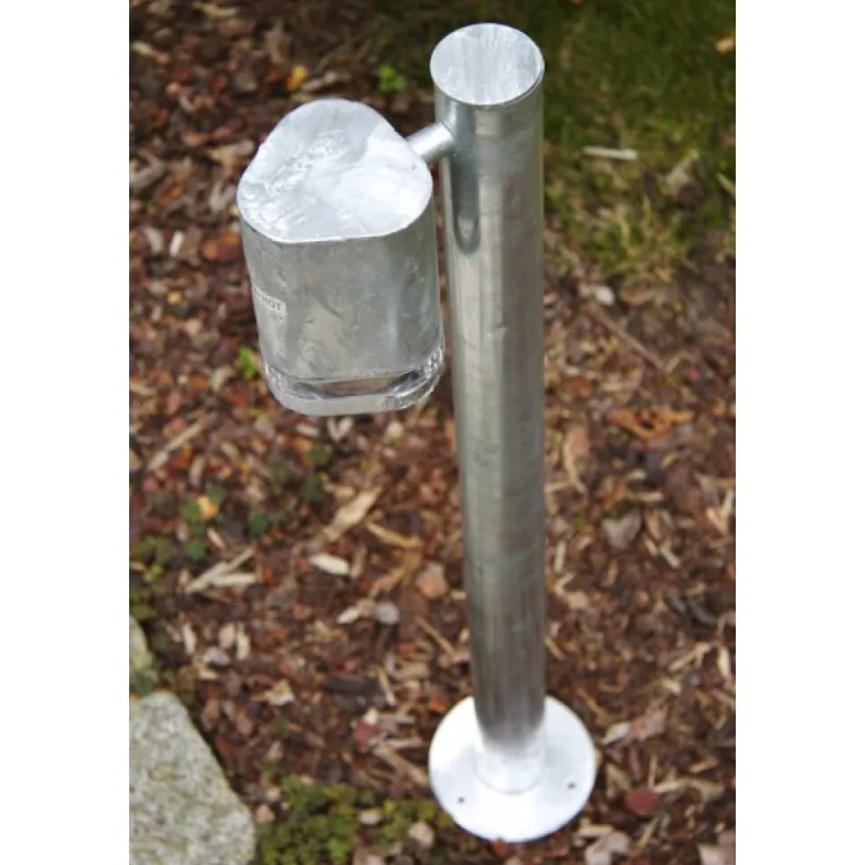Lampadaire Exterieur Konstsmide Modena Acier Inoxydable, 1 Lumiere