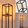 Lampadaire Flambeau Noir, 1 Lumiere