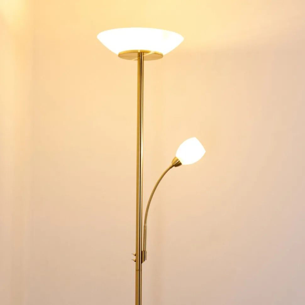 Lampadaire Gismaro Laiton, 3 Lumieres