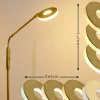 Lampadaire Gulkana Led Or, 1 Lumiere