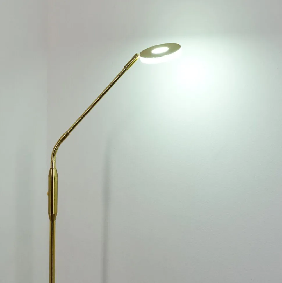 Lampadaire Gulkana Led Or, 1 Lumiere