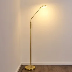 Lampadaire Gulkana Led Or, 1 Lumiere