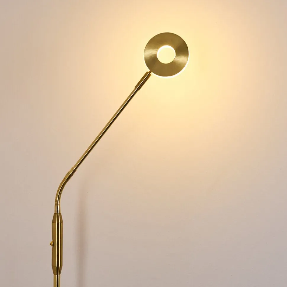 Lampadaire Gulkana Led Or, 1 Lumiere