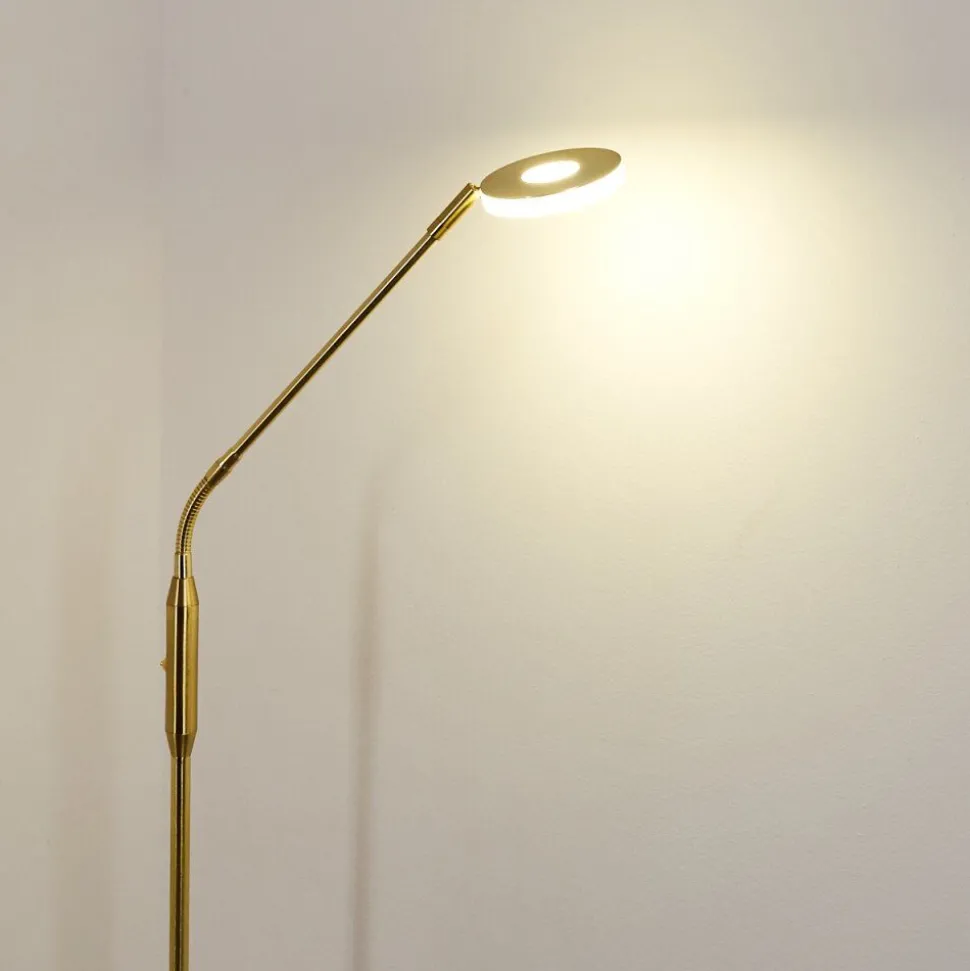 Lampadaire Gulkana Led Or, 1 Lumiere