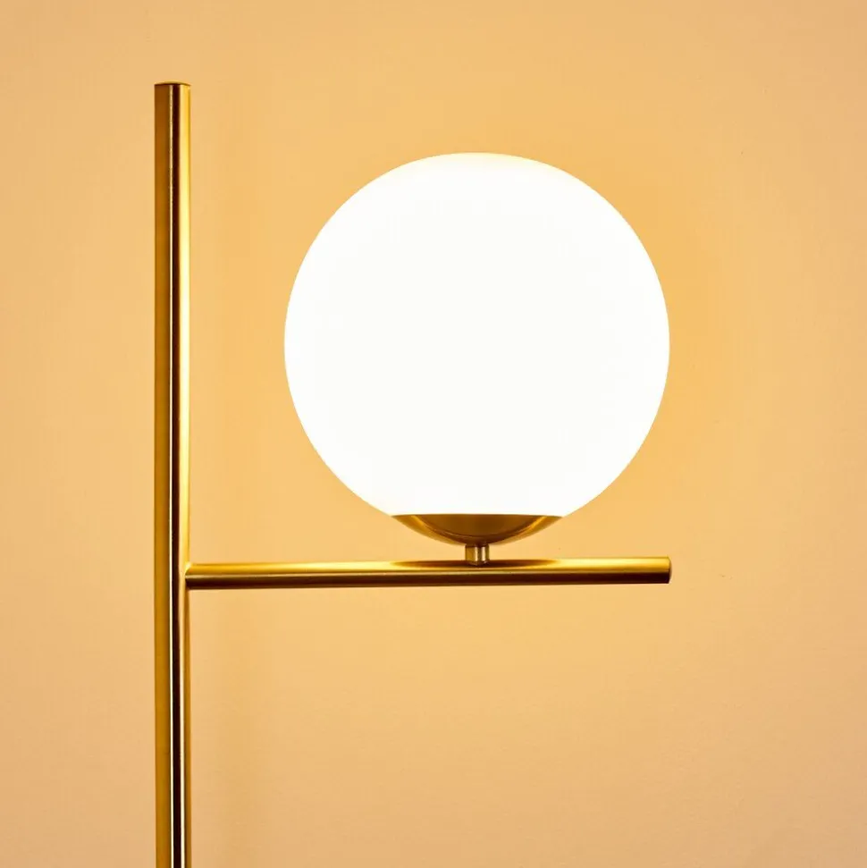 Lampadaire Hogatza Laiton, 1 Lumiere