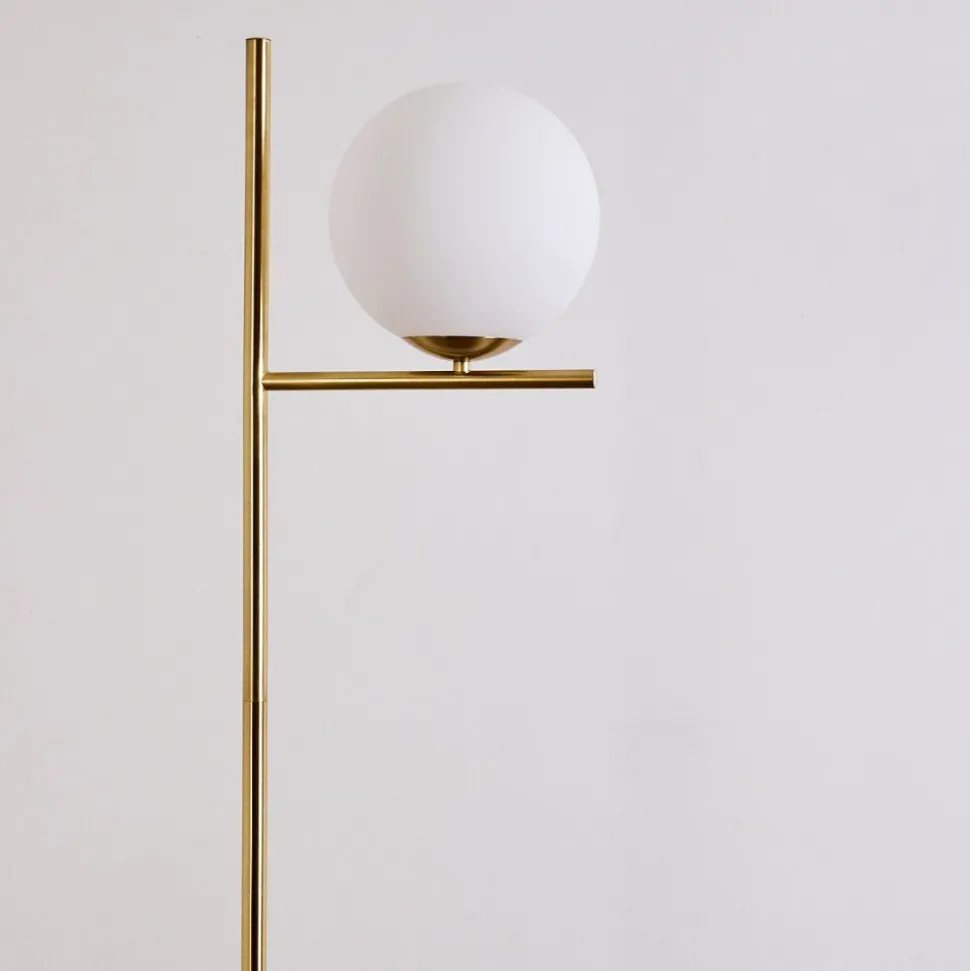 Lampadaire Hogatza Laiton, 1 Lumiere