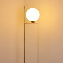 Lampadaire Hogatza Laiton, 1 Lumiere