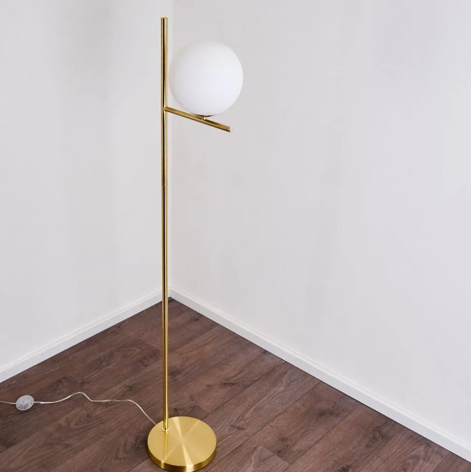 Lampadaire Hogatza Laiton, 1 Lumiere