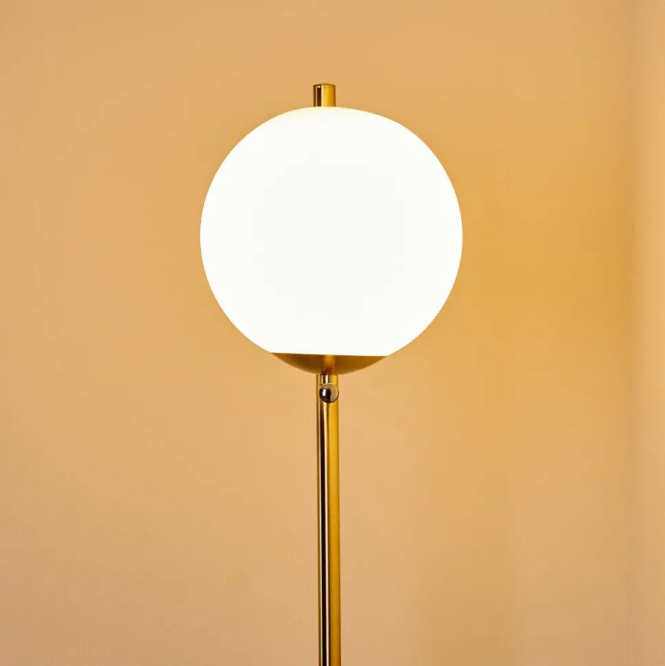 Lampadaire Hogatza Laiton, 1 Lumiere