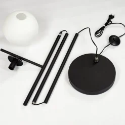 Lampadaire Hogatza Noir, 1 Lumiere
