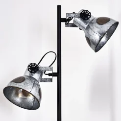 Lampadaire Hora Noir, 2 Lumieres