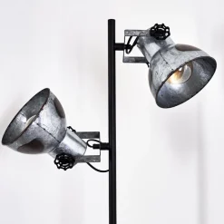 Lampadaire Hora Noir, 2 Lumieres
