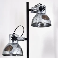Lampadaire Hora Noir, 2 Lumieres