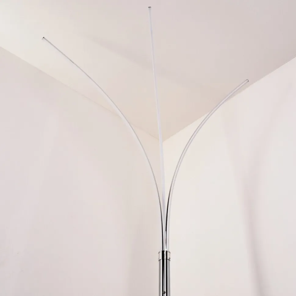 Lampadaire Horpmaal Led Chrome, 3 Lumieres