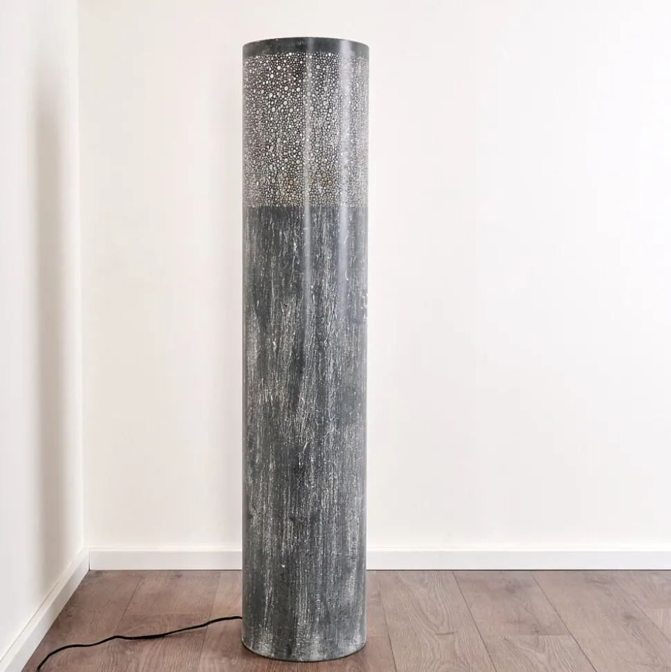 Lampadaire Indijk Bleu, Gris, 1 Lumiere