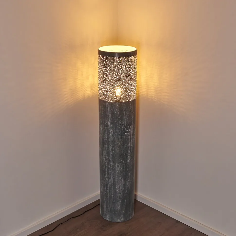 Lampadaire Indijk Bleu, Gris, 1 Lumiere