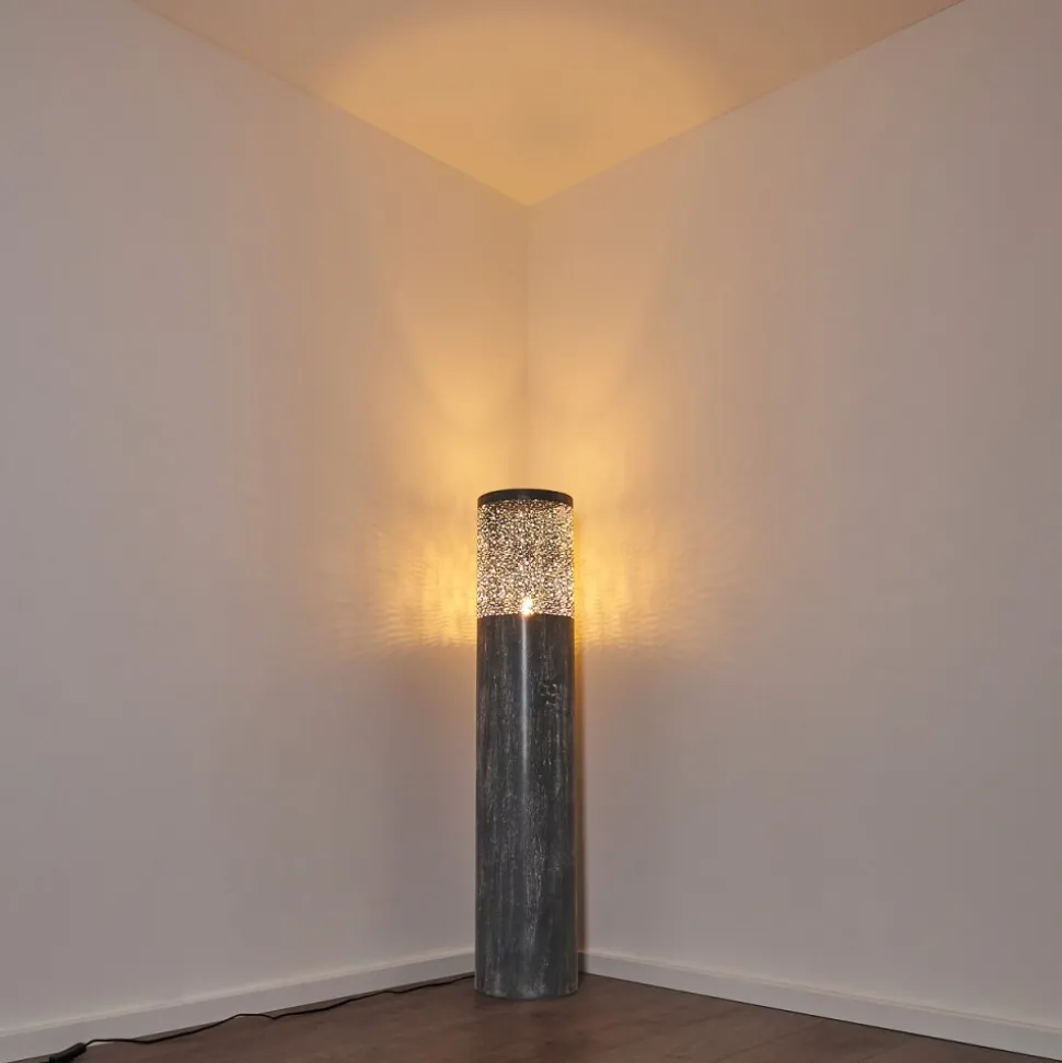 Lampadaire Indijk Bleu, Gris, 1 Lumiere