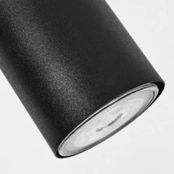 Lampadaire Javel Chrome, Noir, 3 Lumieres