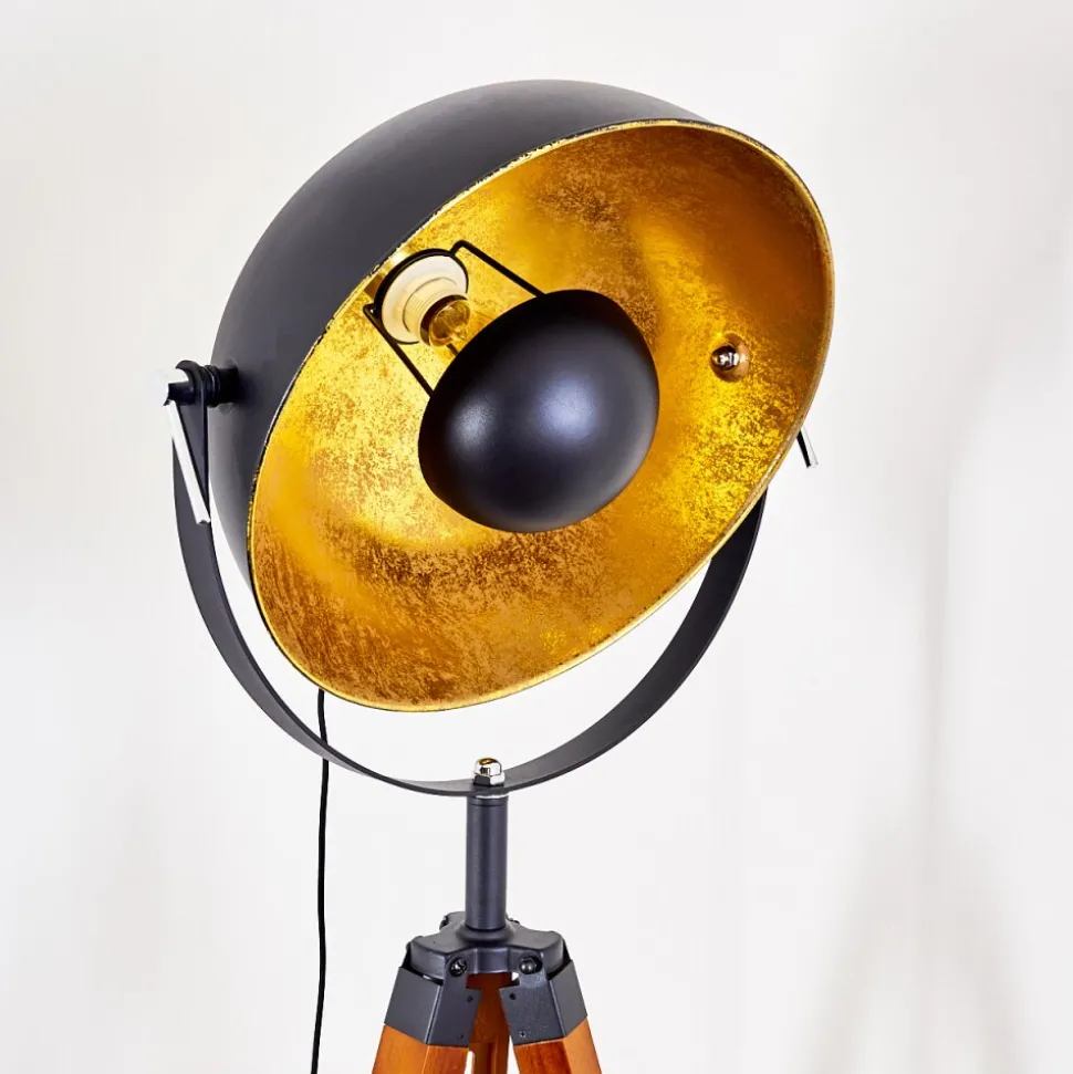 Lampadaire Jupiter Bois Fonce, 1 Lumiere