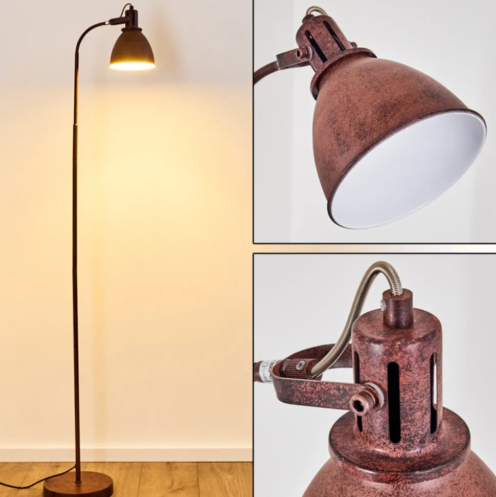 Lampadaire Koppom Rouille, 1 Lumiere