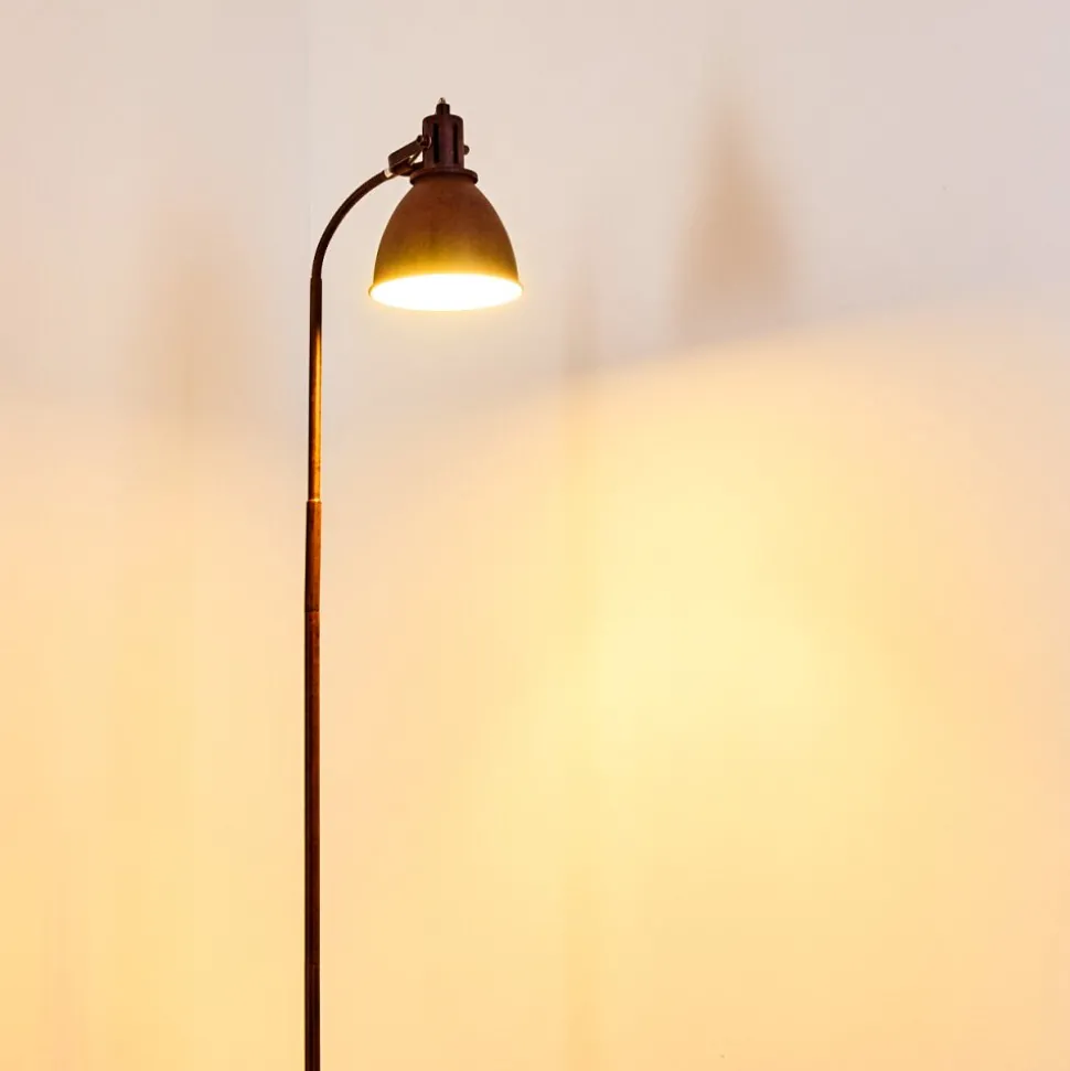 Lampadaire Koppom Rouille, 1 Lumiere