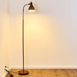 Lampadaire Koppom Rouille, 1 Lumiere